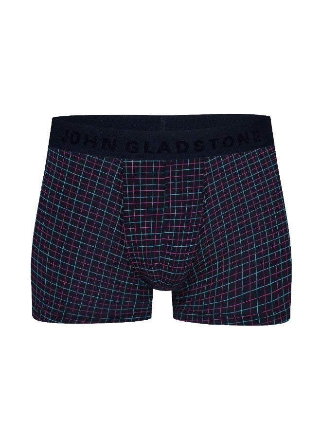 John Gladstone Men's Boxer Printed Outer Elastic - 2 Piece Pack - Image 5